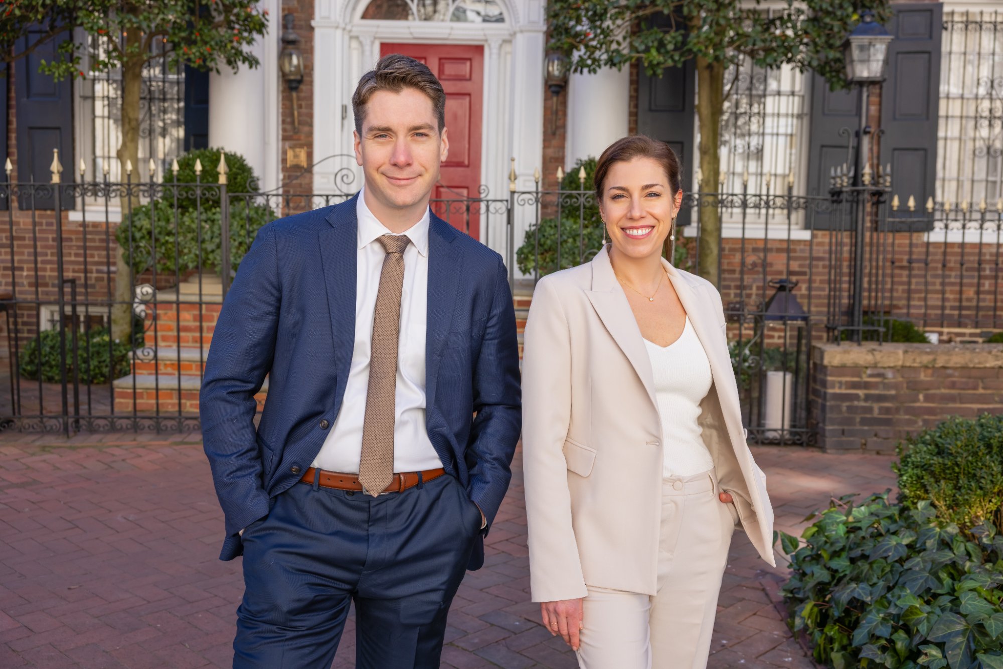 Olivia Merlino and Spencer Hodgson